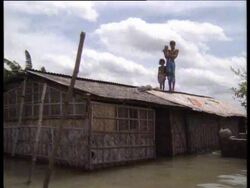 France - How A Snow Machine, Bangladesh - Floods, Germany - Flooding In Dresden, Usa - Hurricane Katrina News Clip