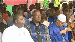 CLEAN : Thousands protest in Ouagadougou News Clip