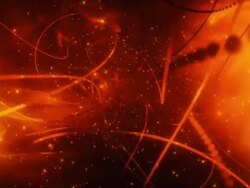 Chaotic movement  lighting curves. Stock Footage