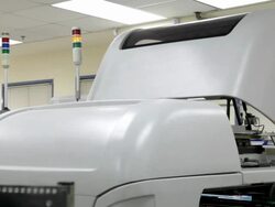 SMT Screen Printer Stock Footage