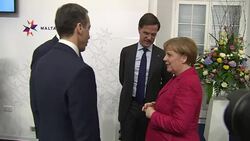 Angela Merkel at EU Presidency Summit News Clip