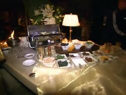 Atmosphere at GRAMMY Glam Presented By CoverGirl, Olay, And Venus on 2/7/12 in Los Angeles, CA Stock Footage