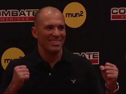 Royce Gracie at mun2 And Campbell McLaren Host Media Luncheon Introducing New MMA Reality Series "Combate Americas" Stock Footage