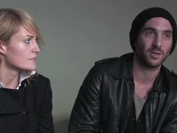 Metric Interview (clip 5) Stock Footage