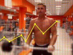 Barbell Stock Footage