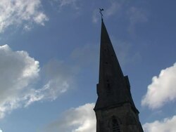 Time lapse church Stock Footage