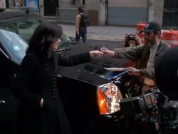 Julianna Margulies at the 'Late Show with David Le Stock Footage