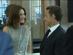 Sarkozy at BBC on 70th anniv of De Gaulle radio appeal; parade review News Clip