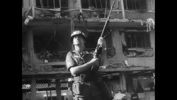 Explosion at Victoria Hotel in Saigon Stock Footage