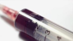 HD-syringe Stock Footage