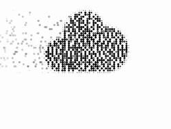 CLOUD : (TRANSITION) Stock Footage