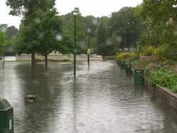 Flash Floods Hit Bournemouth News Clip