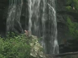 Lil waterfall 110 Stock Footage