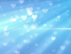 Heart Particles Glowing (Loopable) Stock Footage