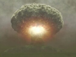 Growing Nuke Stock Footage