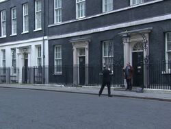 Downing Street flags at half mast for King Abdullah News Clip