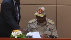 CLEAN : Sudan generals protest leaders ink constitutional declaration News Clip