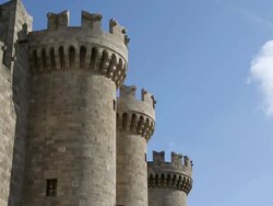 Palace of the Grand Masters Stock Footage