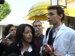 CLEAN: Sarkozy's son gets 'Daddy's boy' prize from 'Save the Rich' sati News Clip