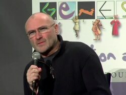 Announcement of Genesis 'Turn It On Again' Tour Dates Stock Footage