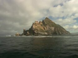 Cape of Good Hope, False Bay, Simonstown, South Africa  Stock Footage
