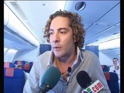 VOICED: Singer David Bisbal talk about his new fatherhood Stock Footage