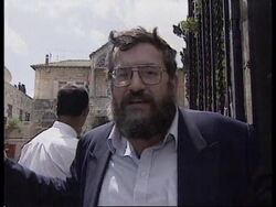 JERUSALEM: ISRAELI DELEGATION VISIT UNOFFICIAL PALESTINIAN HEADQUARTERS News Clip