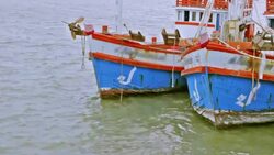 Fishing boat Stock Footage
