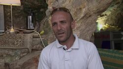 Palestinian family live in cave after Israeli authorities destroy their home News Clip
