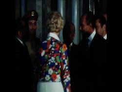 SYND 26 5 76 SADAT MEETING WEST GERMAN DELEGATION IN ALEXANDRIA Instructional Video