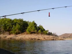 Fresh water fishing Stock Footage