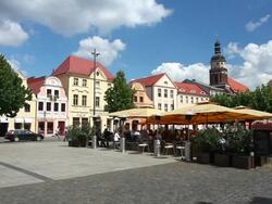 Cottbus in Germany Stock Footage