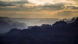 Grand Canyon from Desert View Lookout - Time Lapse Stock Footage