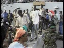 Senegal - Refugees flee Guinea Bissau News Clip