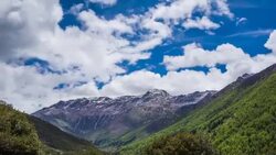 snow mountain; Stock Footage