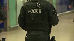 Parsons Green Terror Attack - Armed Police Patrol in Euston Station News Clip