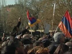 Thousands of opposition supporters hold rally for 3rd day News Clip