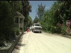 Exteriors of Donna Summer's home in Englewood, Florida. News Clip