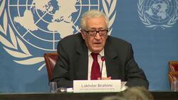 UN-Arab League's Syria envoy Lakhdar Brahimi comments on preparations for Syria talks News Clip