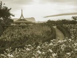 Exercise in park Thailand old tone. Stock Footage
