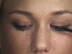 Makeup Eyebrush Stock Footage