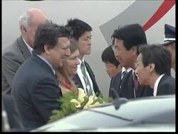 WRAP Presidents and leaders arrive for G8 summit News Clip
