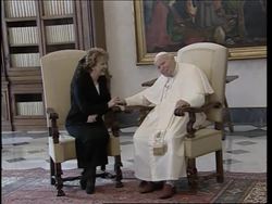 Irish President meets Pope News Clip