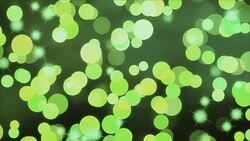 COLORFUL STAR GREEN BACKGROUND Stock Footage