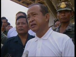 CAMBODIA: CONFUSION OVER FATE OF KHMER ROUGE'S LEADER CONTINUES News Clip