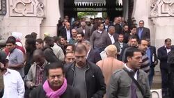 Muslim worshippers condemn cartoon publication in France News Clip