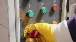 Emergency button Stock Footage