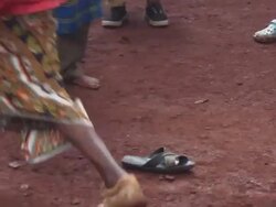 Martins Family Singing Dancing CUs Stock Footage