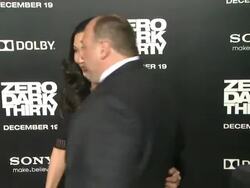 James Gandolfini at Zero Dark Thirty Los Angeles Premiere Stock Footage
