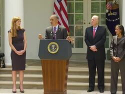 New national security adviser and UN ambassador. Stock Footage